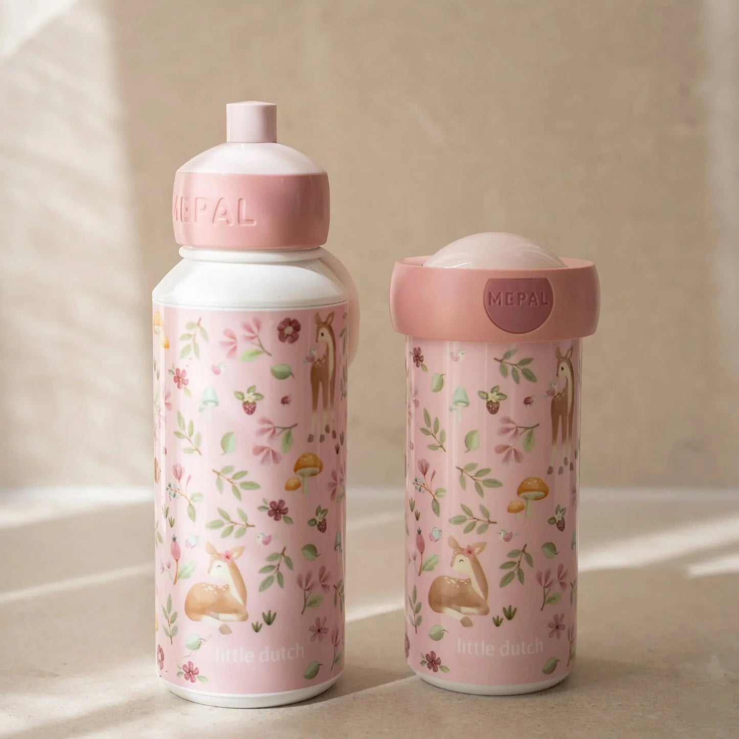 Garrafa Pop-Up 400 ml Fairy Garden - Little Dutch