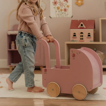 Carrinho de passear bonecas em Madeira | Little Dutch