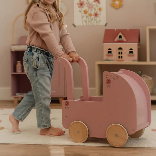 Carrinho de passear bonecas em Madeira | Little Dutch