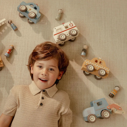 Escavadora em Madeira - Little Dutch