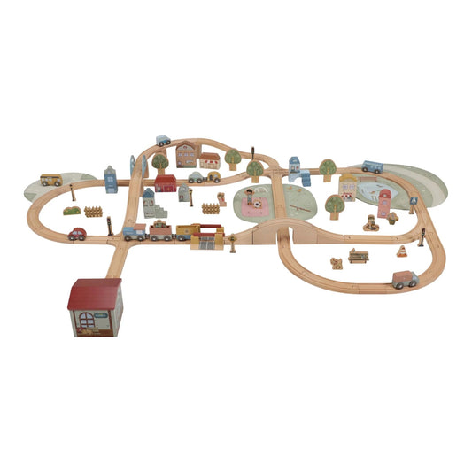Pista de comboio XL em Madeira - Little Dutch