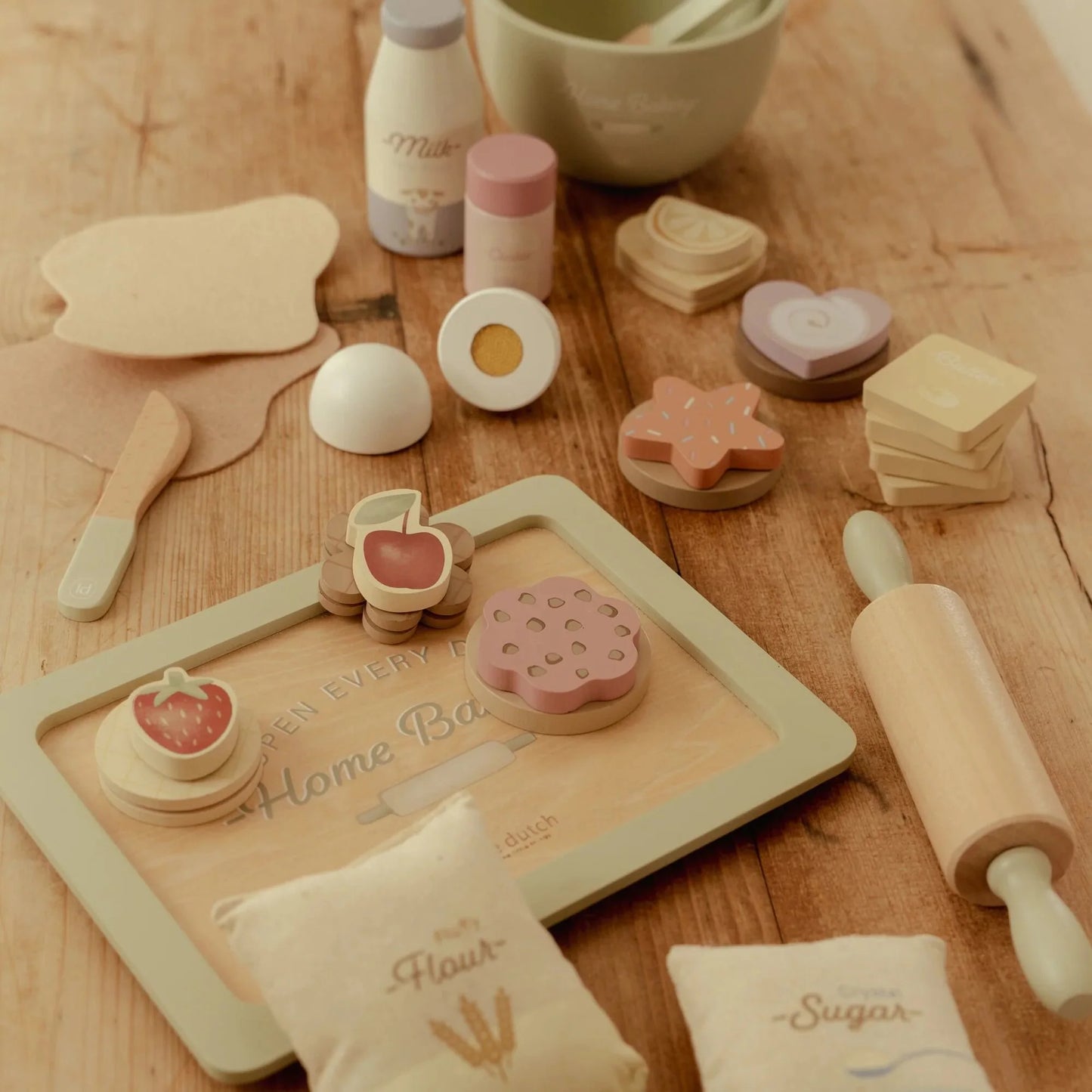 Conjunto de Pasteleiro em Madeira | Little Dutch