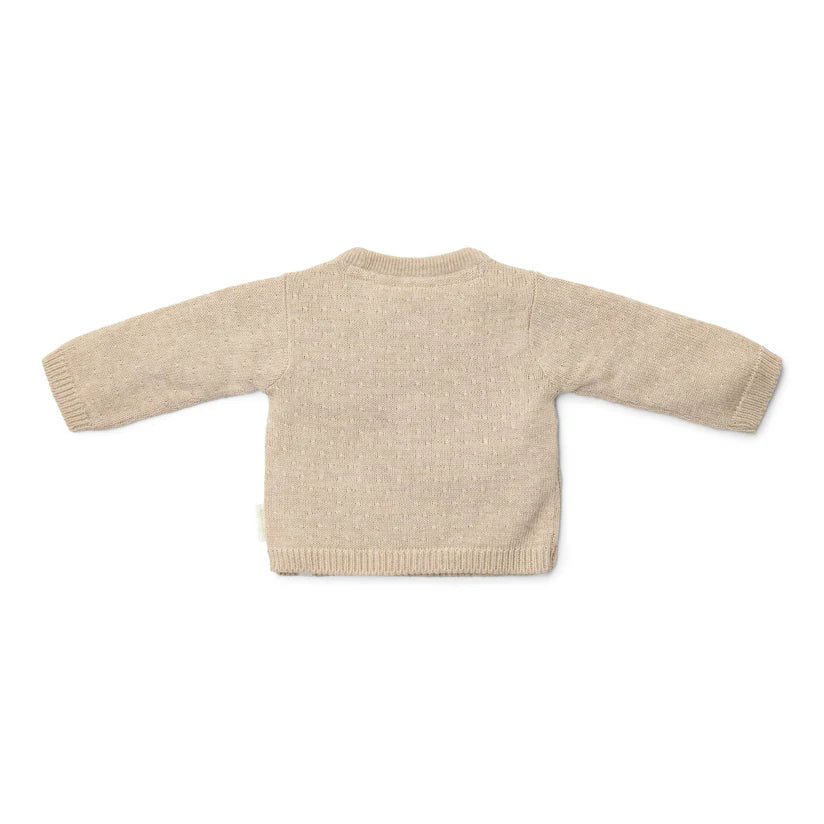 Camisola Malha - Soft Bege Melee | Little Dutch