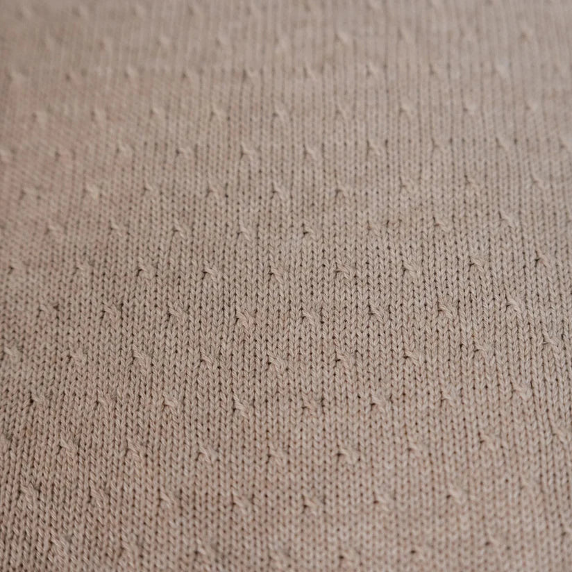 Camisola Malha - Soft Bege Melee | Little Dutch