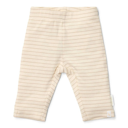 Leggins Soft Bege Stripe | Little Dutch