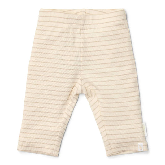 Leggins Soft Bege Stripe | Little Dutch