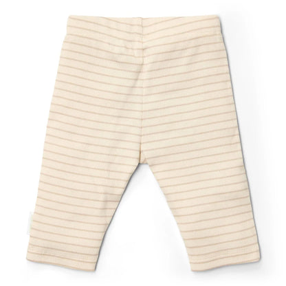 Leggins Soft Bege Stripe | Little Dutch