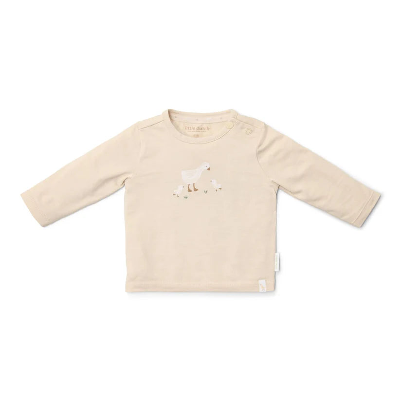 Camisola Manga Comprida - Sand | Little Dutch