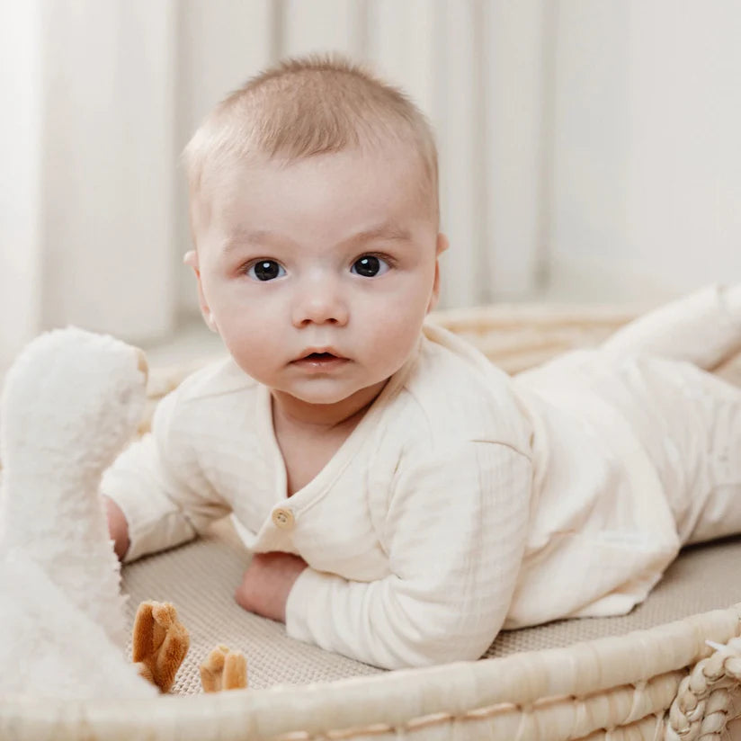 Camisola Manga Comprida - Creme | Little Dutch