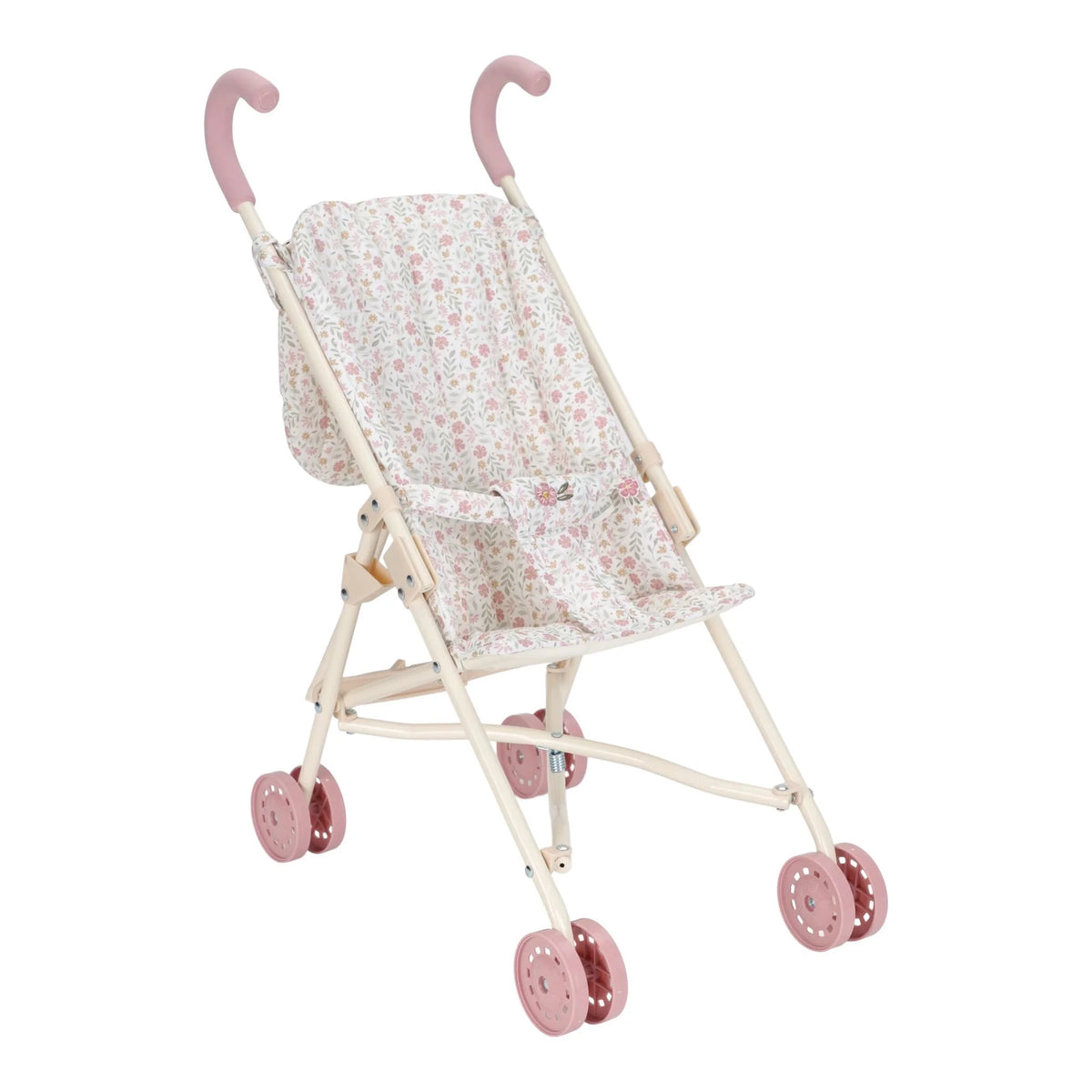 Carrinho de Bonecas Metal - Soft Flowers | Little Dutch.