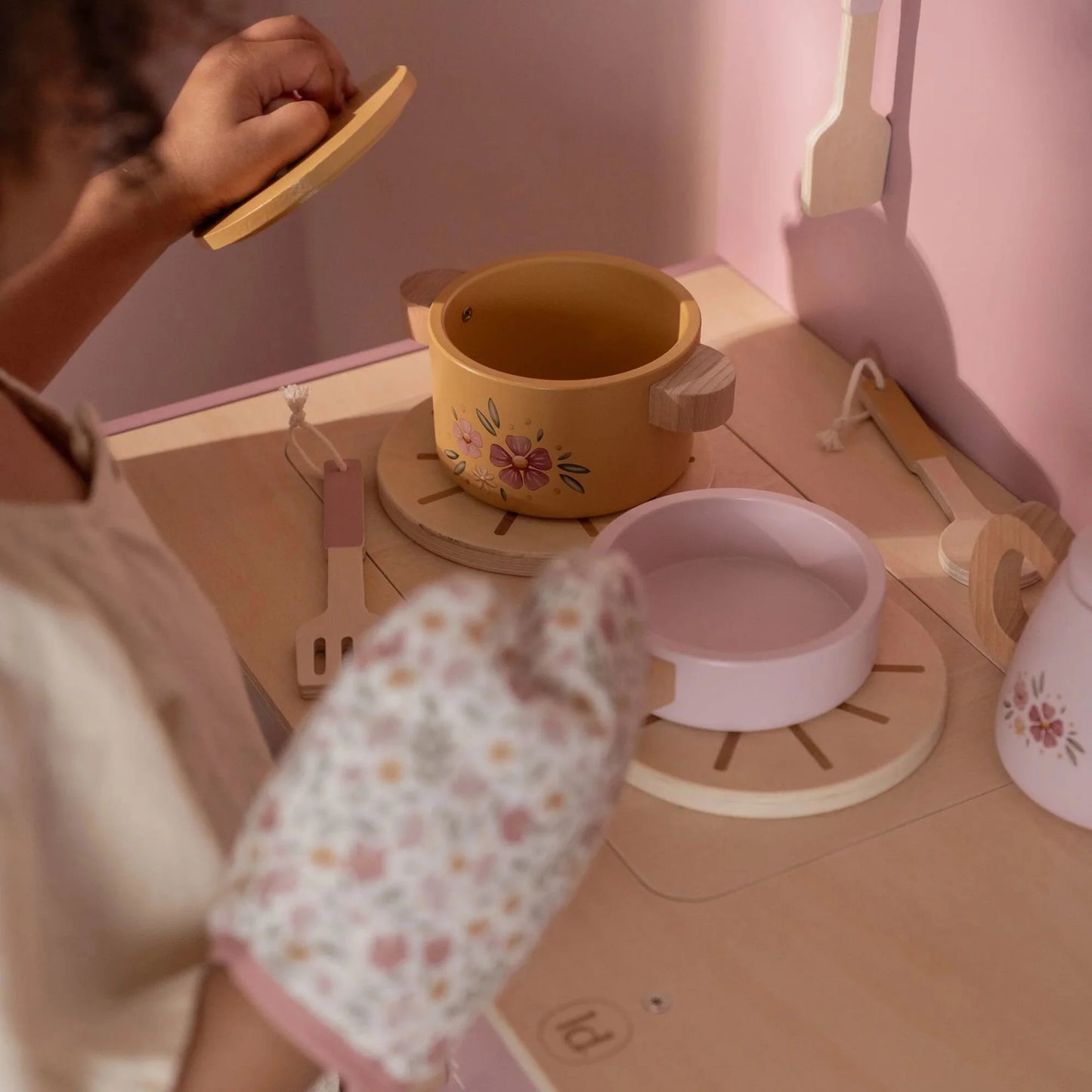 Cozinha de madeira Rosa - Little Dutch