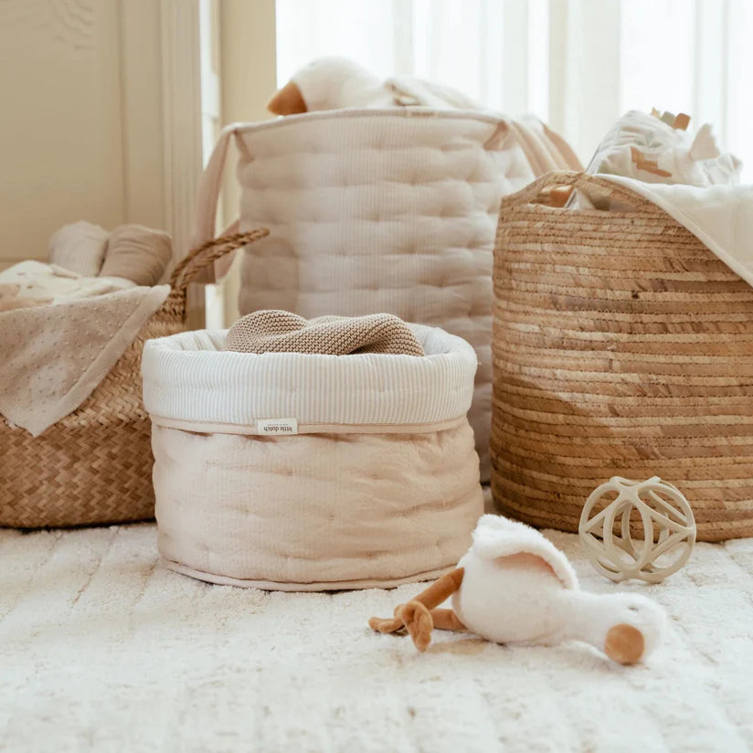 Cesto de Arrumação - Pure Soft Bege | Little Dutch