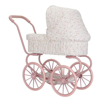 Carrinho de Bonecas Retro - Soft Flowers | Little Dutch