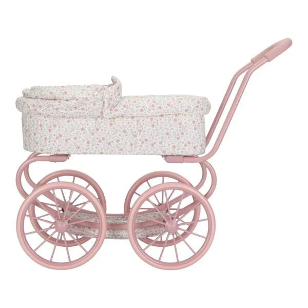 Carrinho de Bonecas Retro - Soft Flowers | Little Dutch