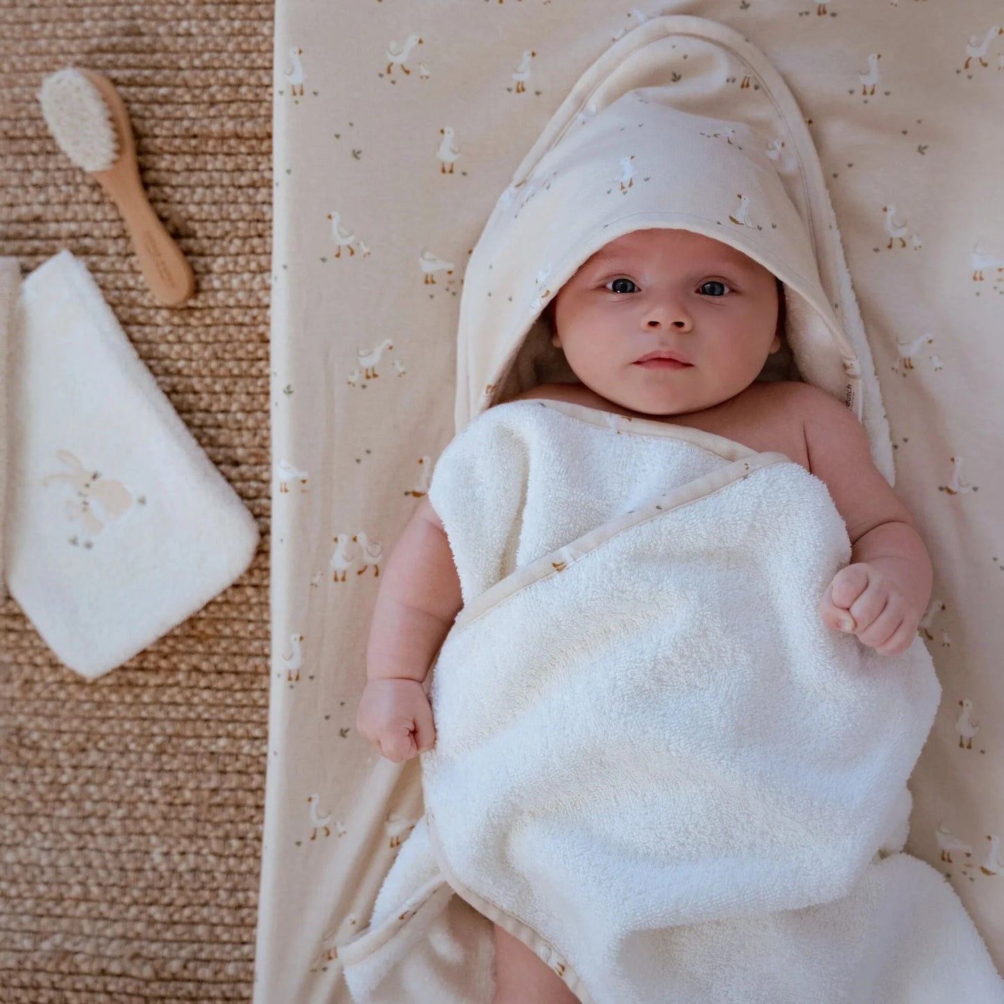 Toalha de Banho com Capuz 75x75 | Little Dutch