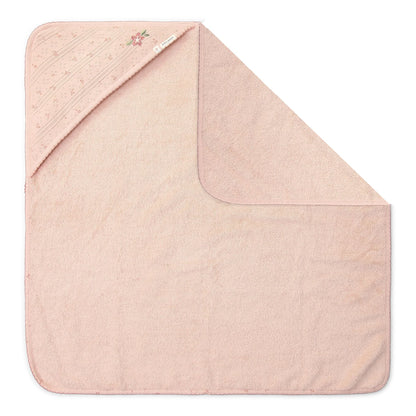 Toalha de Banho com Capuz Pure Blossom 75x75 | Little Dutch
