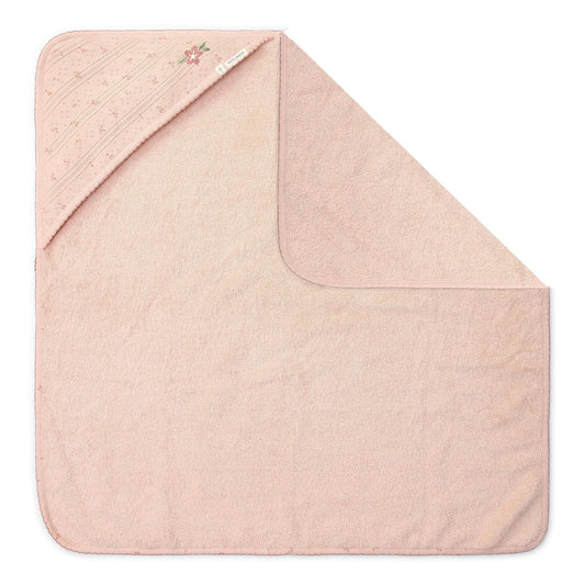 Toalha de Banho com Capuz Pure Blossom 75x75 | Little Dutch