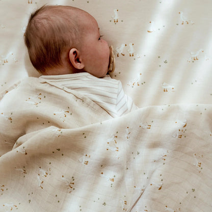 Musselina Little Goose 120x120 | Little Dutch