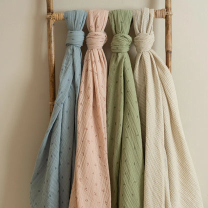 Musselina Pure Soft Bege 120x120 | Little Dutch