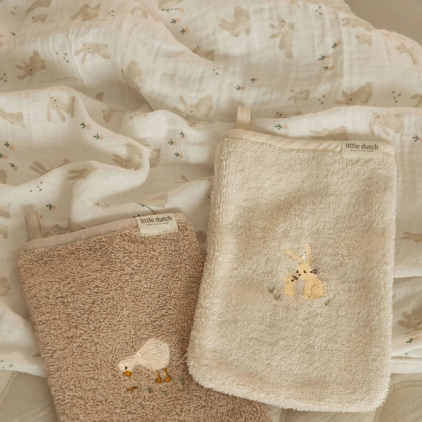 Musselina Bunny 120x120 | Little Dutch