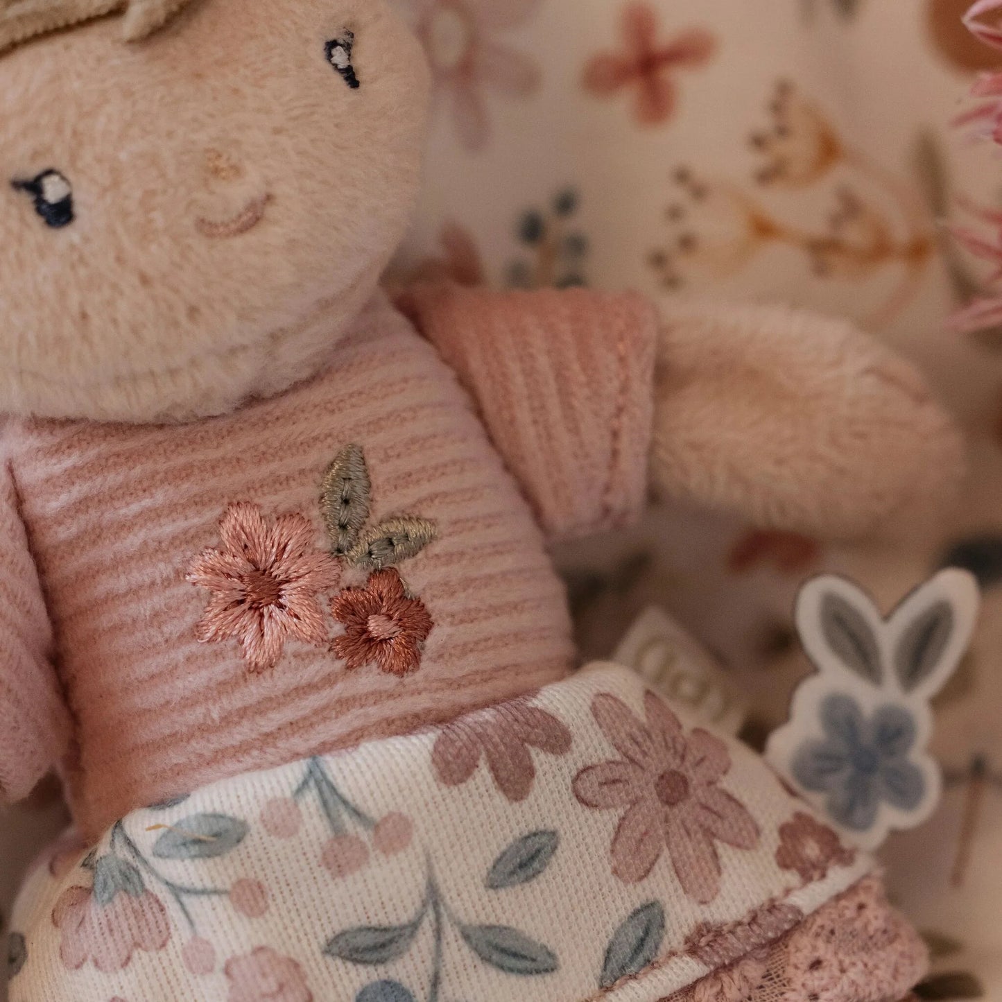 Boneca de Pano - Rosa 10 CM | Little Dutch