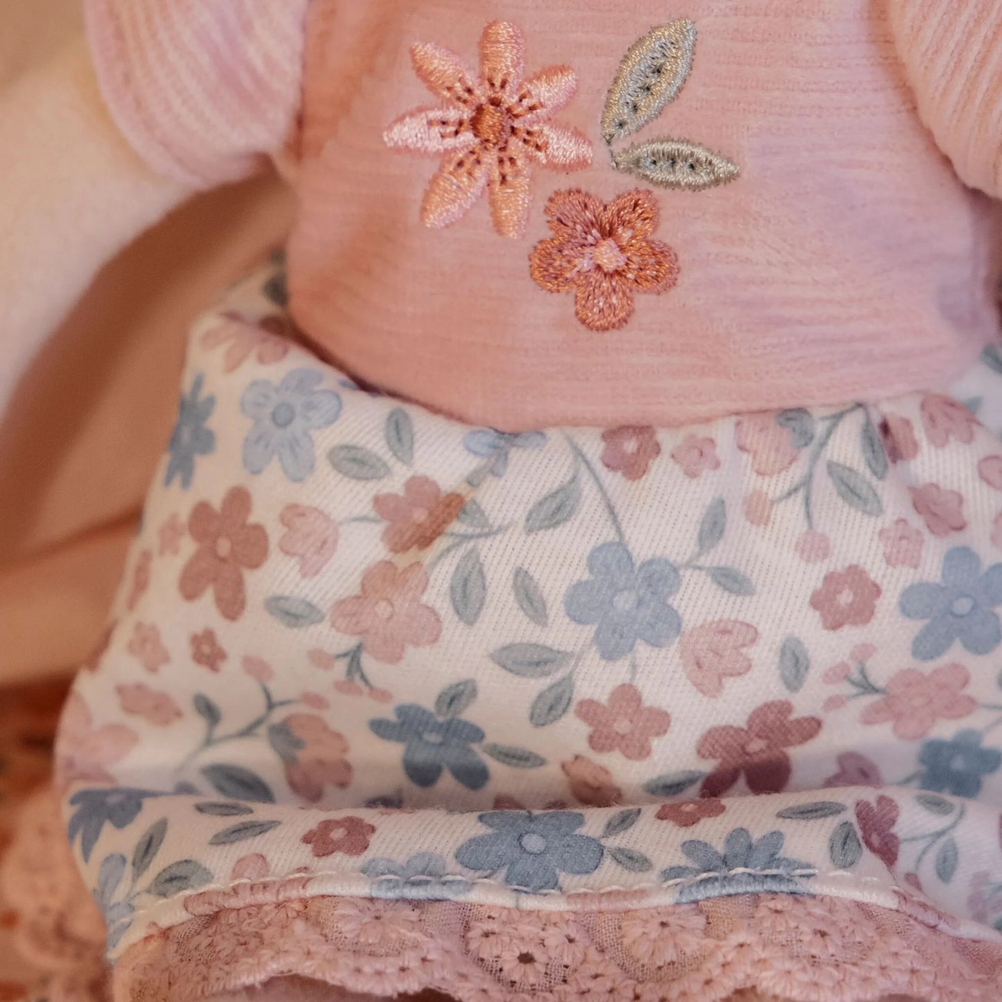 Boneco de Pano - Rosa - 50cm