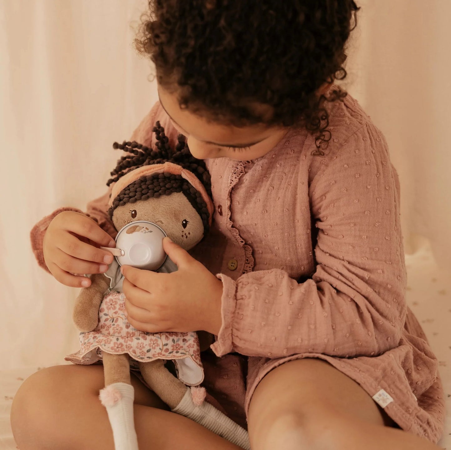 Boneca de Pano - Evi - 35 CM