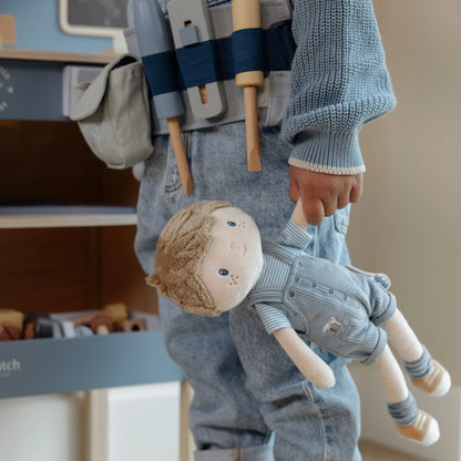 Boneco de Pano - Jim Tools 35cm | Little Dutch