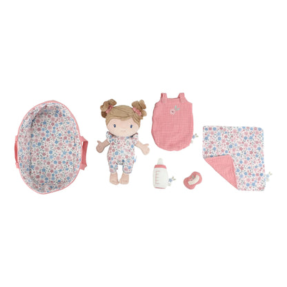 Boneca Rosa com Alcofa | Little Dutch
