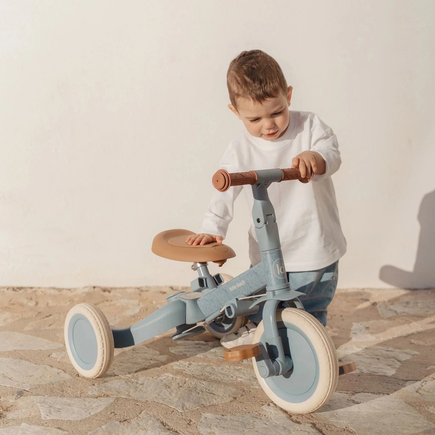 Triciclo 4-em-1 - Azul | Little Dutch
