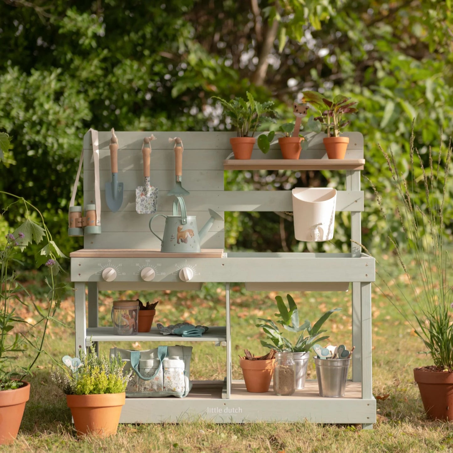 Cozinha de Exterior em Madeira Menta - Little Dutch