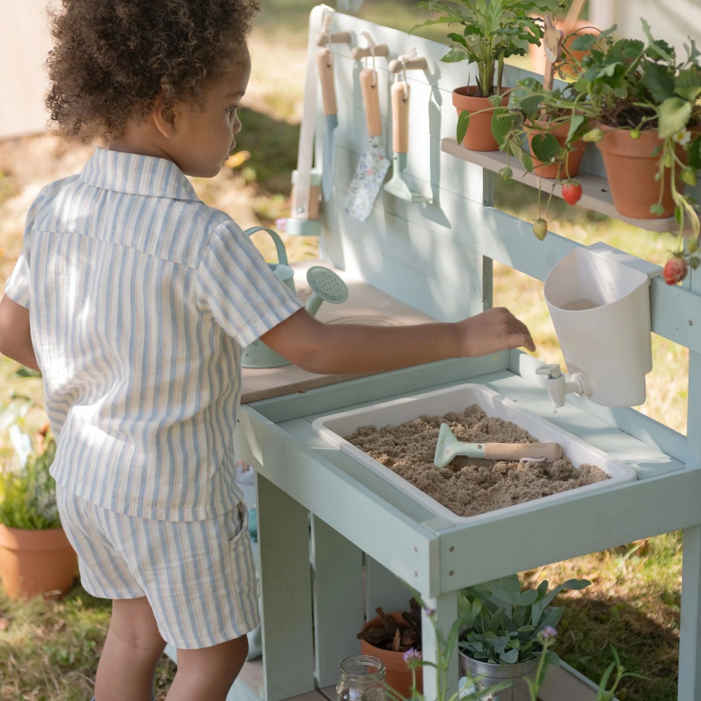 Cozinha de Exterior em Madeira Menta - Little Dutch