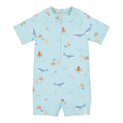 Fato de Banho Manga Curta - Ocean Friends | Little Dutch
