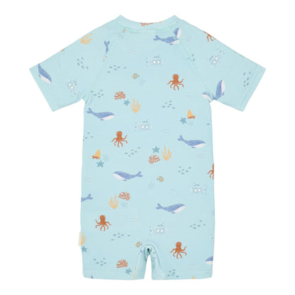 Fato de Banho Manga Curta - Ocean Friends | Little Dutch