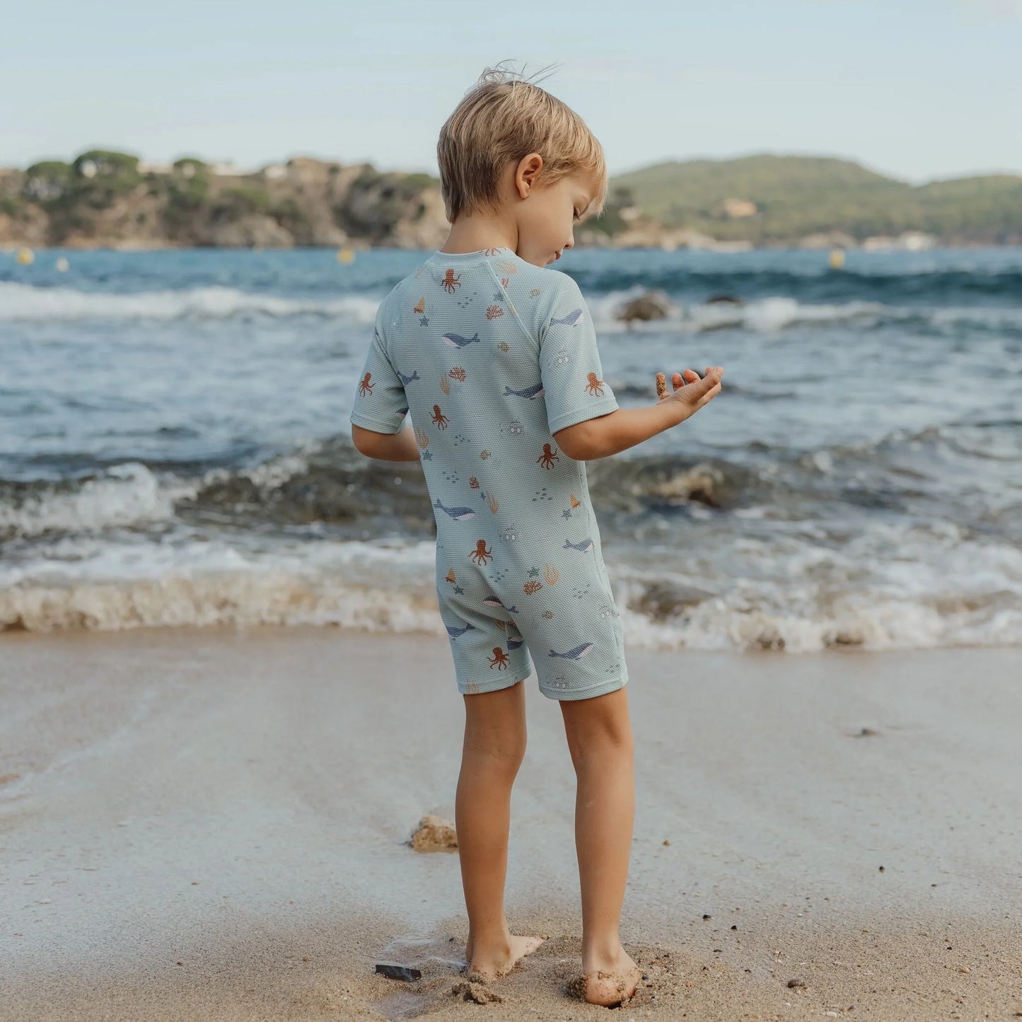 Fato de Banho Manga Curta - Ocean Friends | Little Dutch