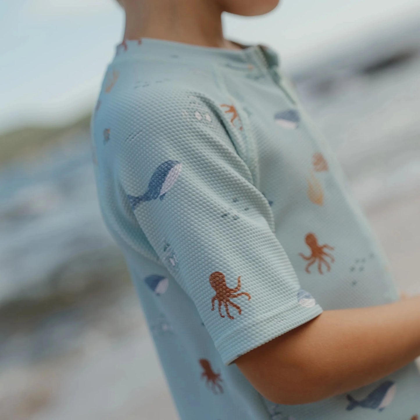 Fato de Banho Manga Curta - Ocean Friends | Little Dutch