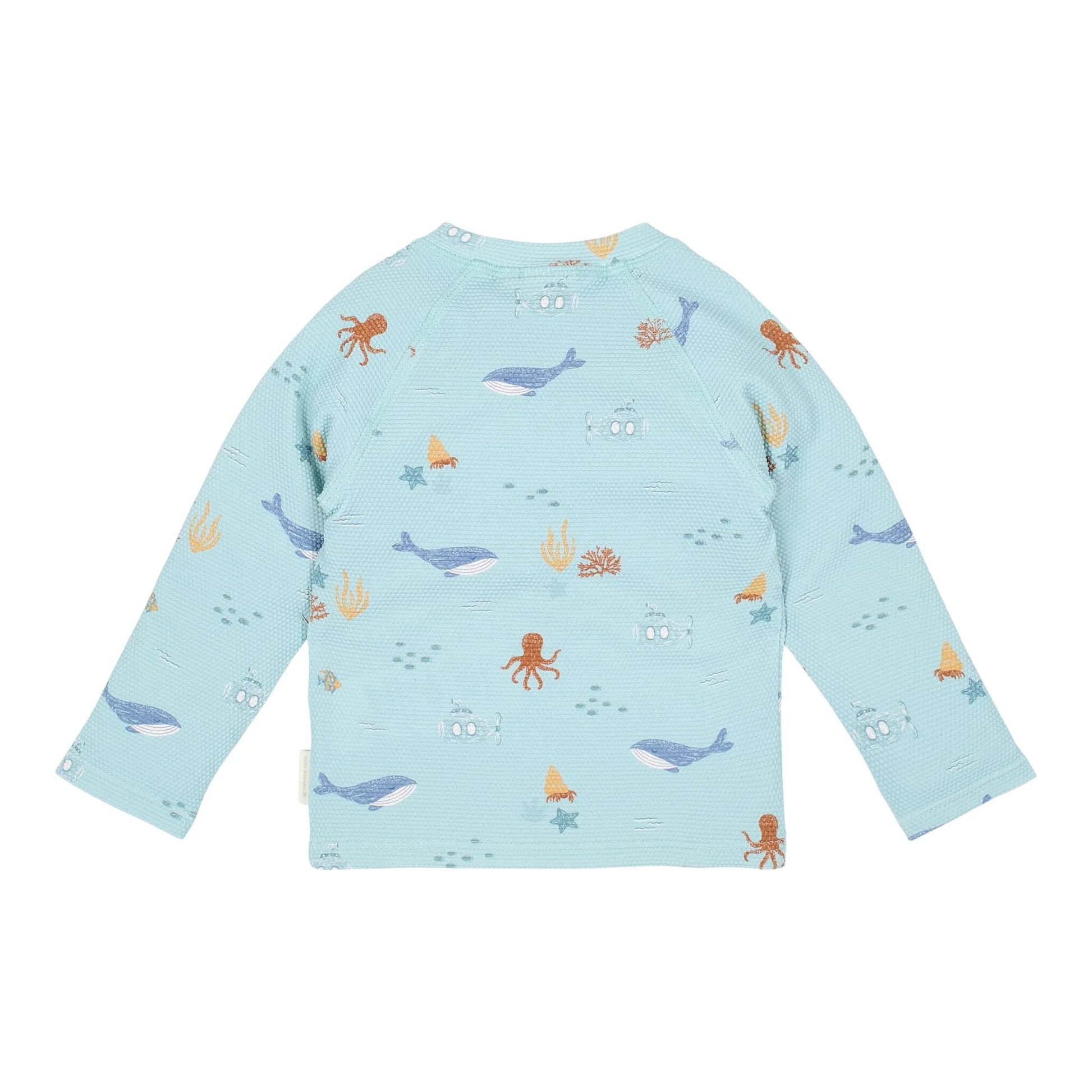 Camisola de Praia Manga Comprida - Ocean Friends | Little Dutch.