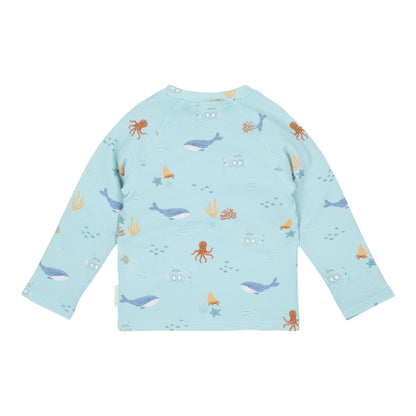 Camisola de Praia Manga Comprida - Ocean Friends | Little Dutch.