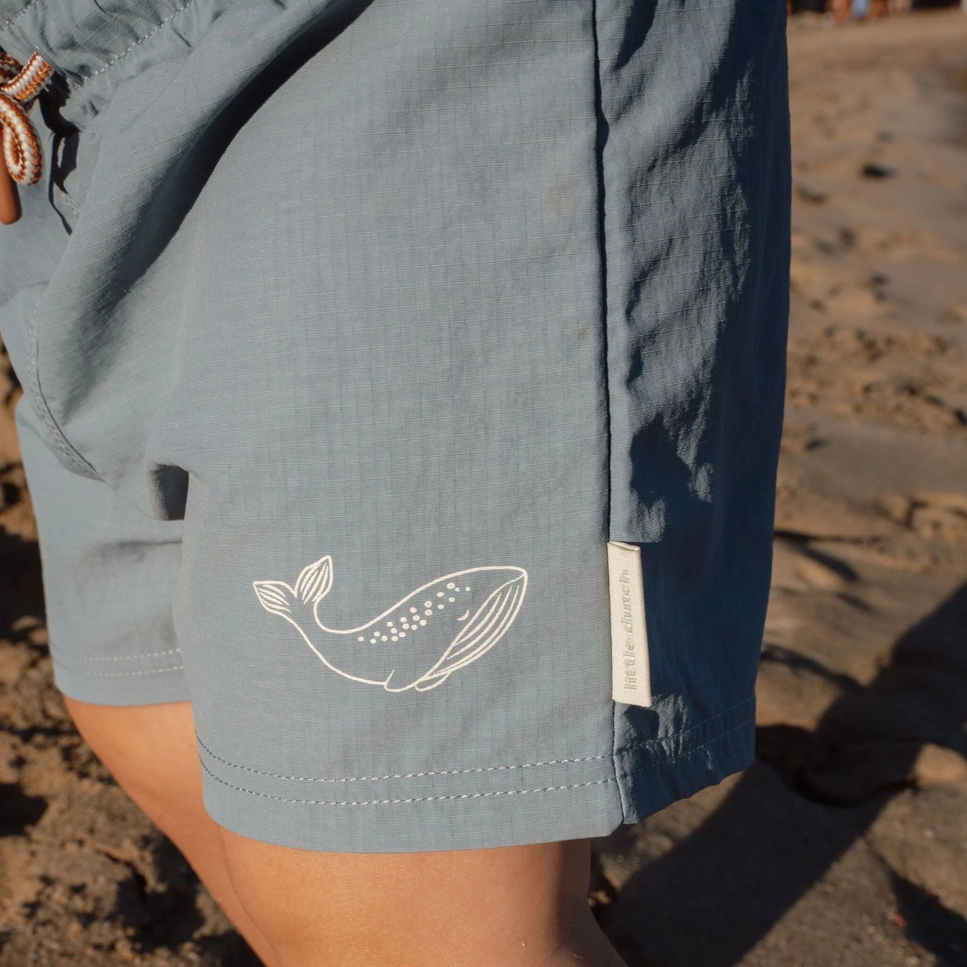 Calções de Praia Ocean Blue | Little Dutch.