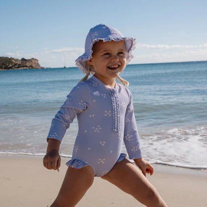 Fato de Banho Manga Comprida DreamyLavender | Little Dutch.