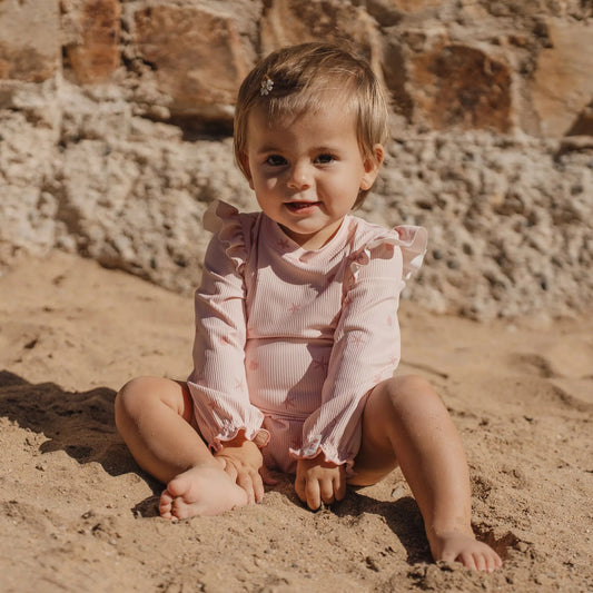 Fato de Banho Manga Comprida DreamySeashells | Little Dutch.