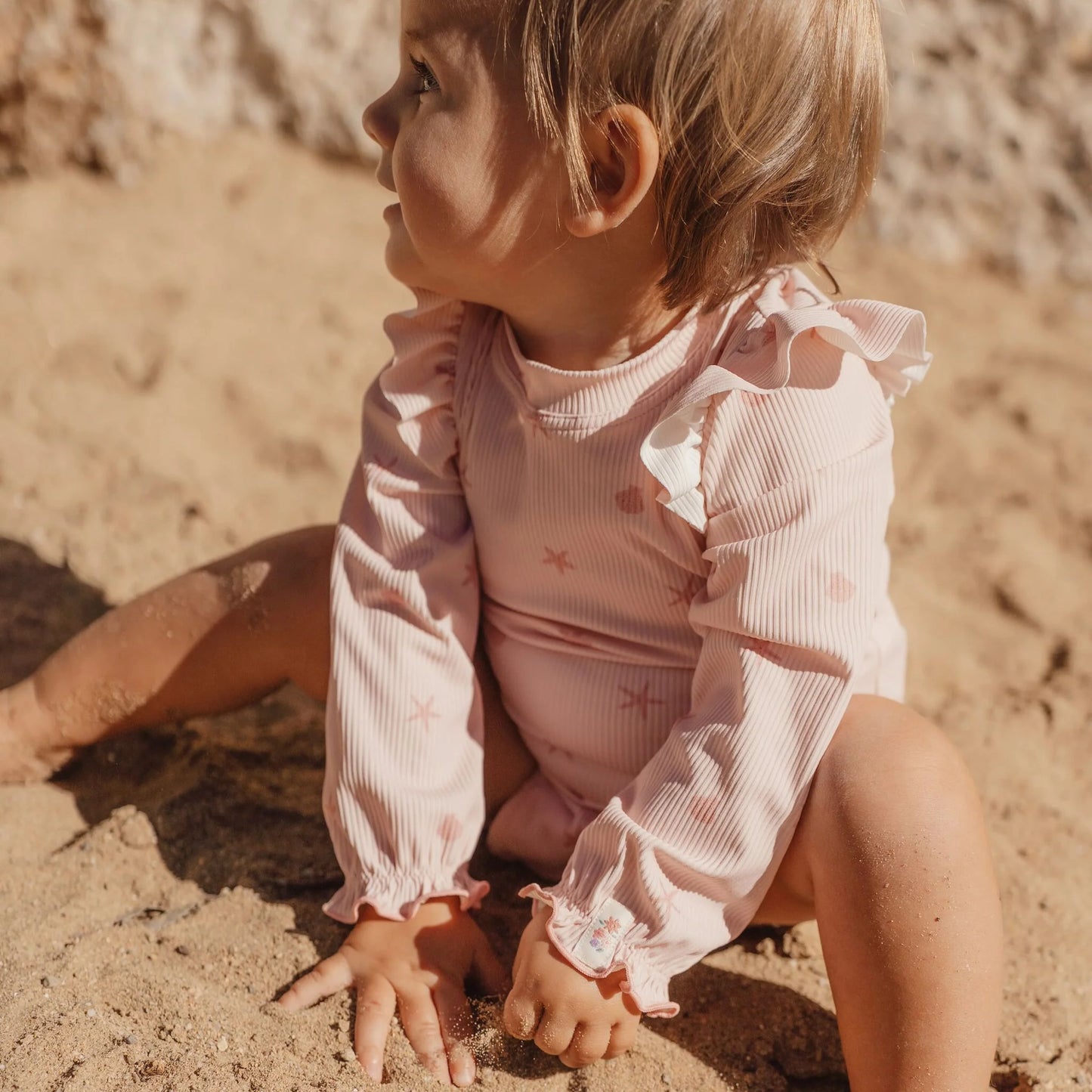 Fato de Banho Manga Comprida DreamySeashells | Little Dutch.