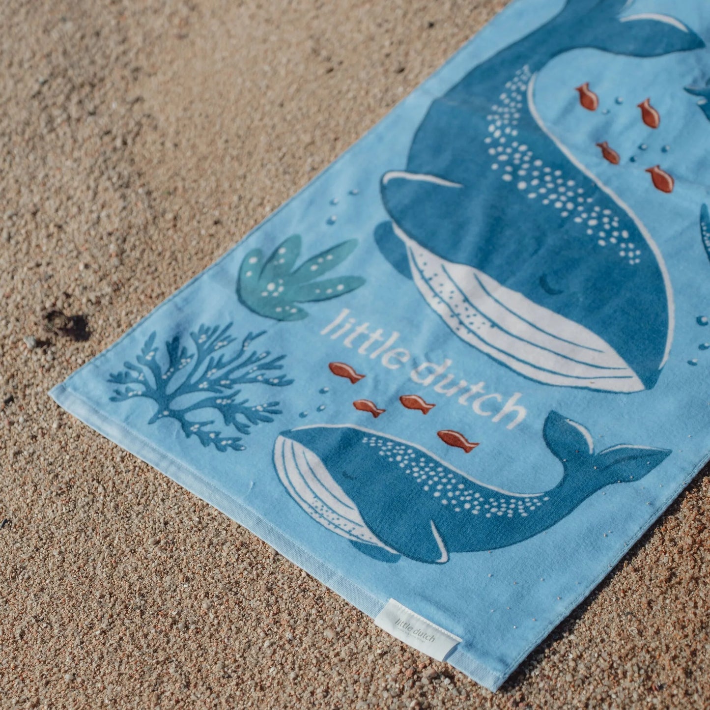 Toalha de Praia - Ocean World Azul | Little Dutch.