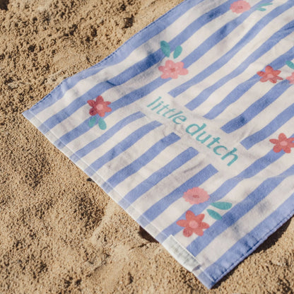 Toalha de Praia - Dreamy Purple Stripe | Little Dutch