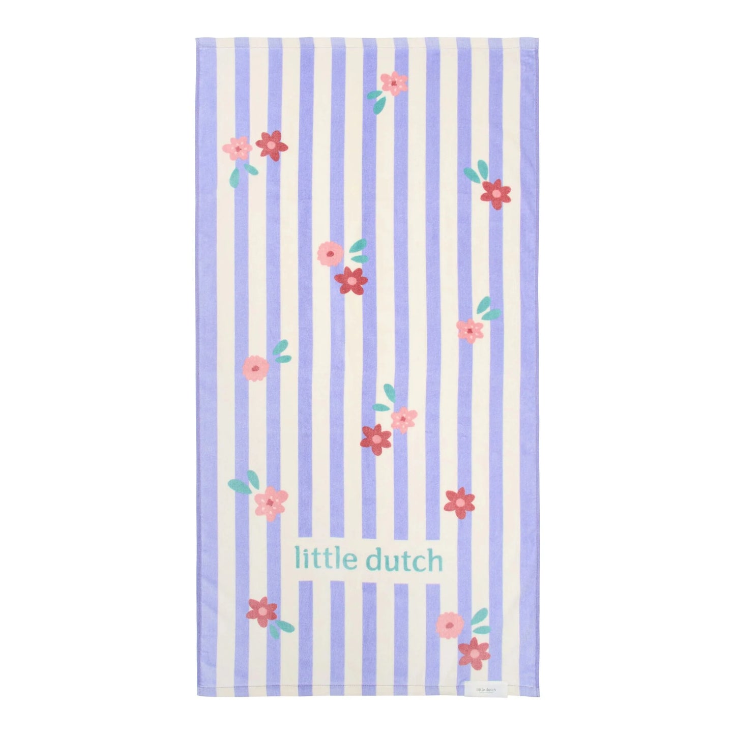Toalha de Praia - Dreamy Purple Stripe | Little Dutch