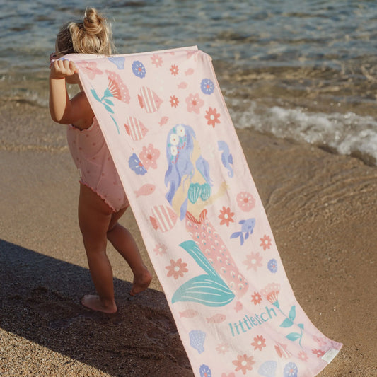 Toalha de Praia - Mermaid Multicolor | Little Dutch