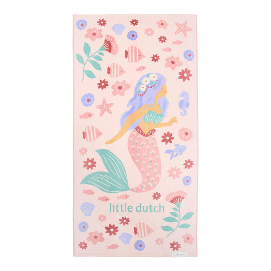 Toalha de Praia - Mermaid Multicolor | Little Dutch
