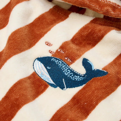 Poncho de Praia - Ocean World Castanho | Little Dutch.