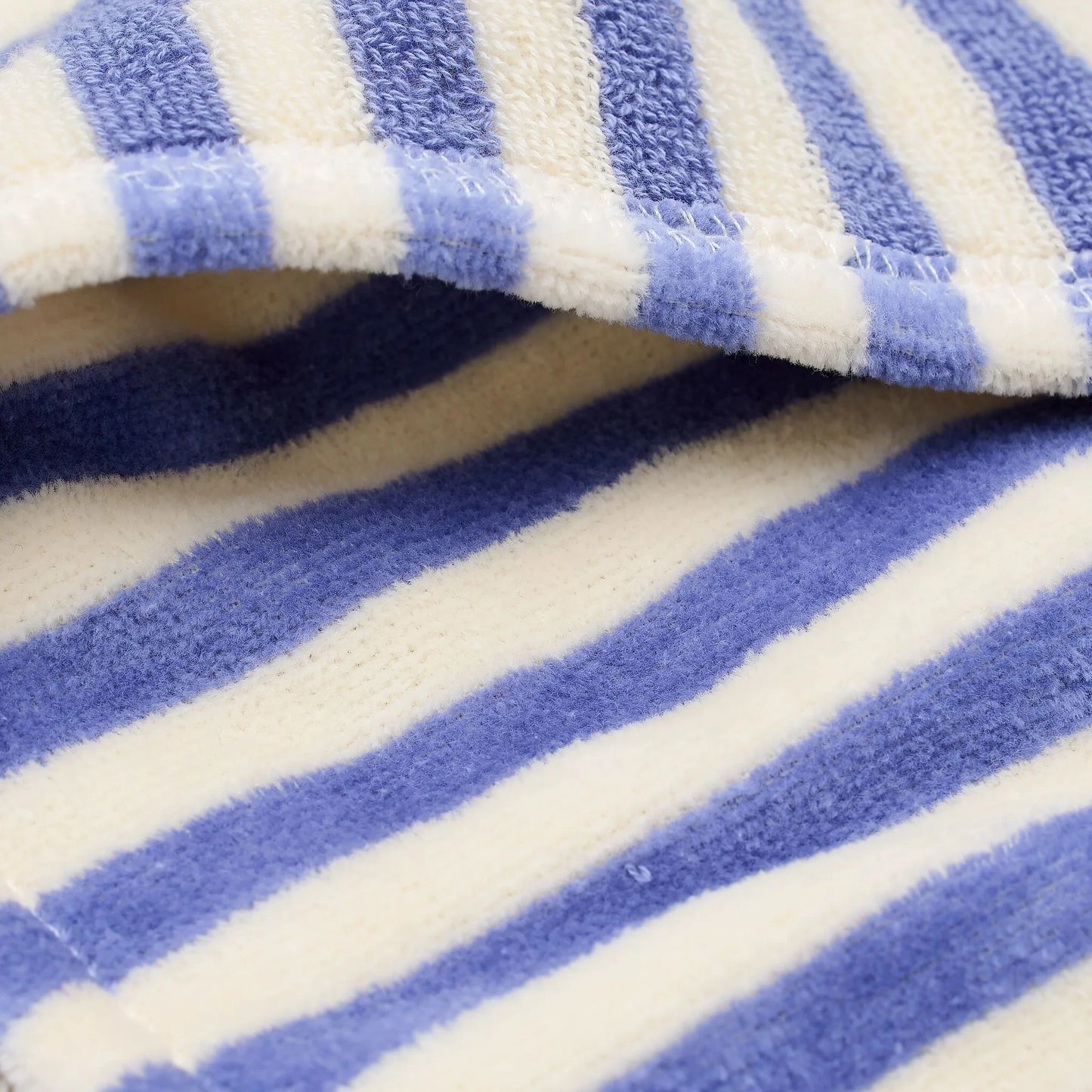 Poncho de Praia - Dreamy Purple Stripe | Little Dutch.