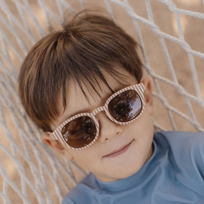 Óculos de Sol - Brown Stripes | Little Dutch.